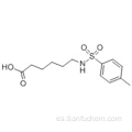 Ácido 6 - [[(4-metilfenil) sulfonil] amino] hexanoico CAS 78521-39-8